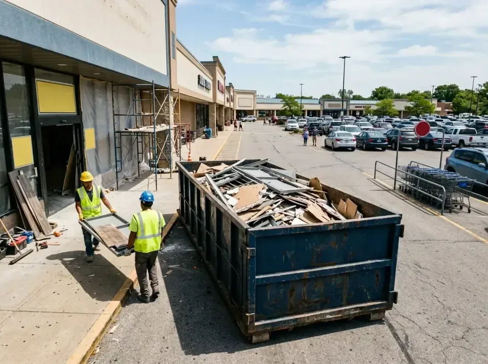 retail-store-renovation-debris-003 — frequently asked questions, Roll-off Dumpster Rentals in Munroe Falls, OH